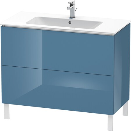 Lc Vanity Unit F.Me2 Pull-Out Com 704X1020X481mm Stone Blue Hg